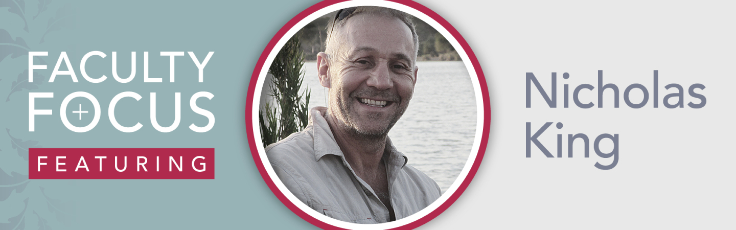 Faculty Focus: Nicolas King