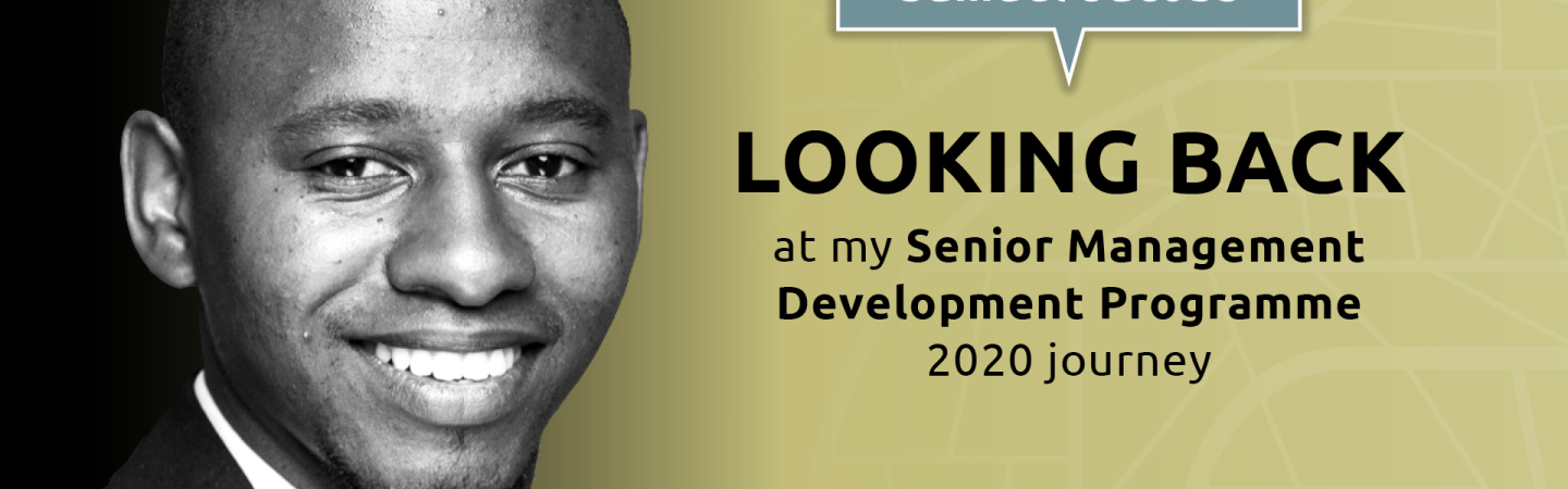 Senior Management Development Programme (SMDP) Feature: Samuel Jacobs