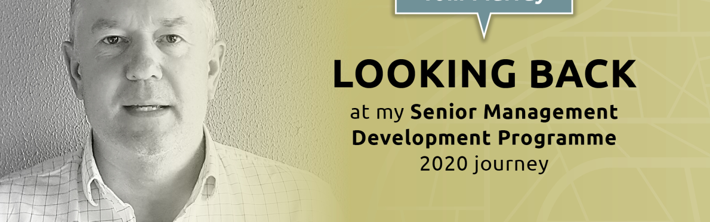 Senior Management Development Programme (SMDP) Feature: Tom Murray