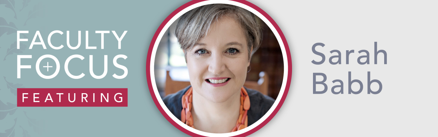 Faculty Focus: Sarah Babb