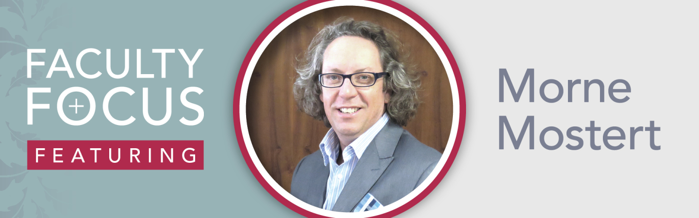 Faculty Focus: Dr Morne Mostert